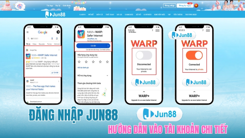 Đăng Nhập JUN88 – Cách Vào Tài Khoản An Toàn